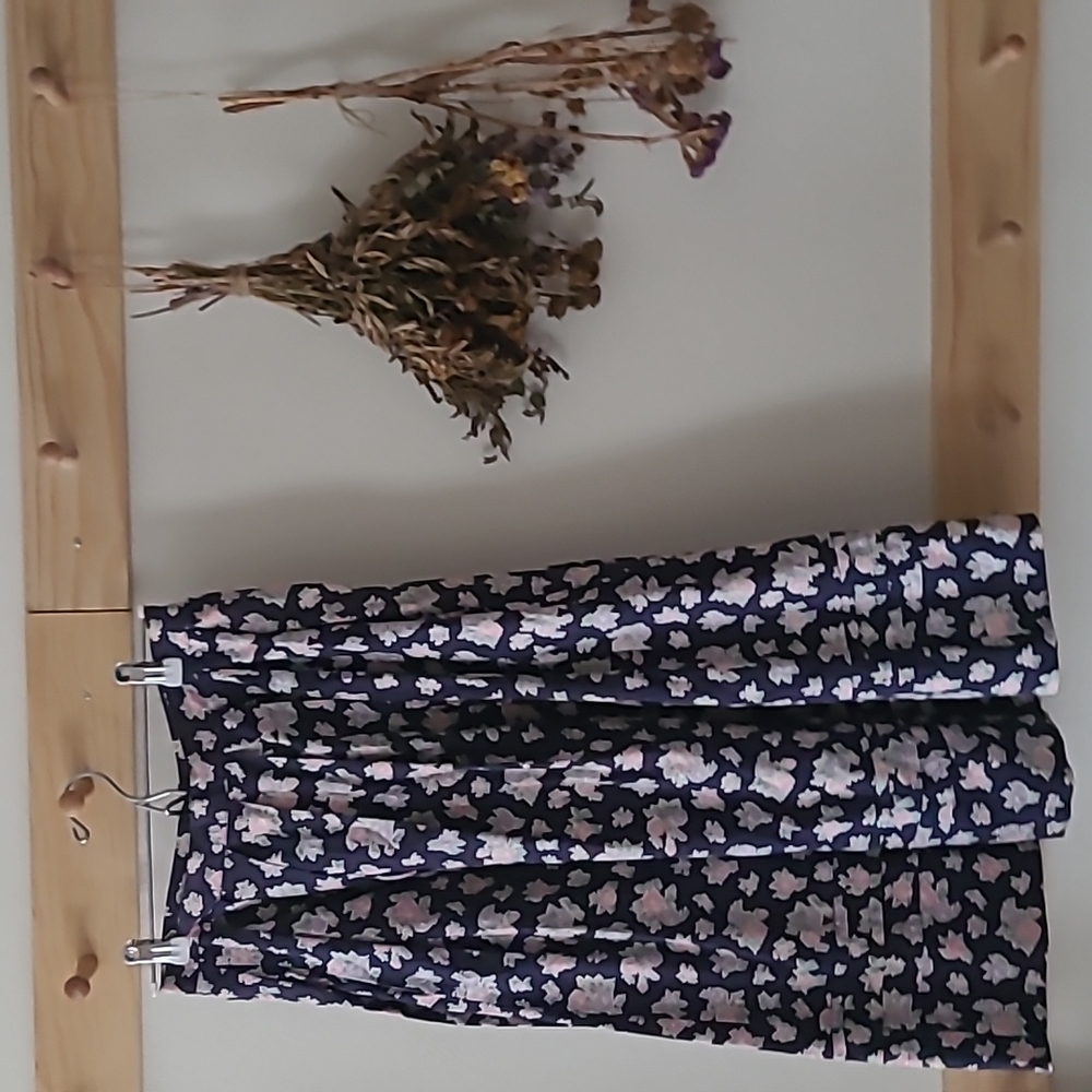 Laura Ashley cotton floral skirt